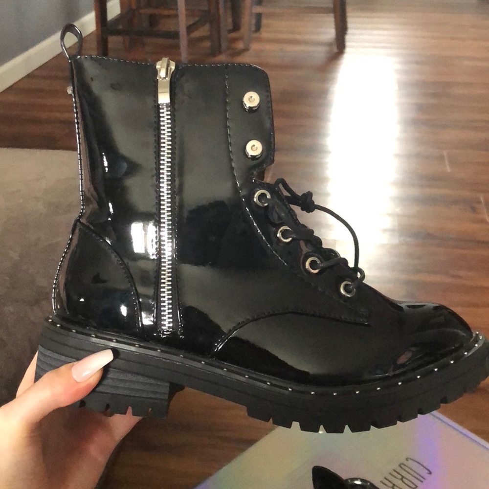 PrettyLittleThing combat boots